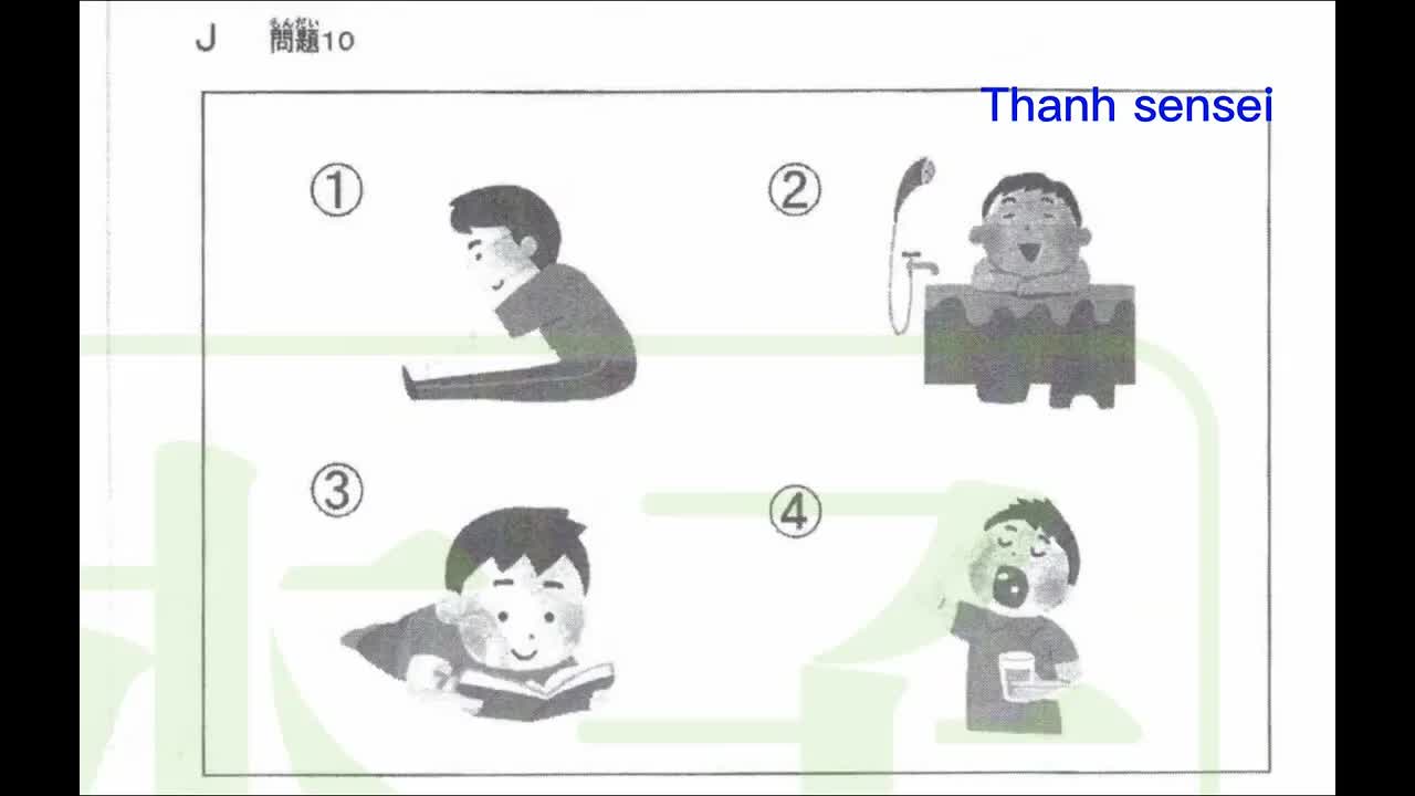 003 - J.Test 164 DE N3 - N4 Listening Jtest N4 N3 Choukai With Answers - Thanh sensei