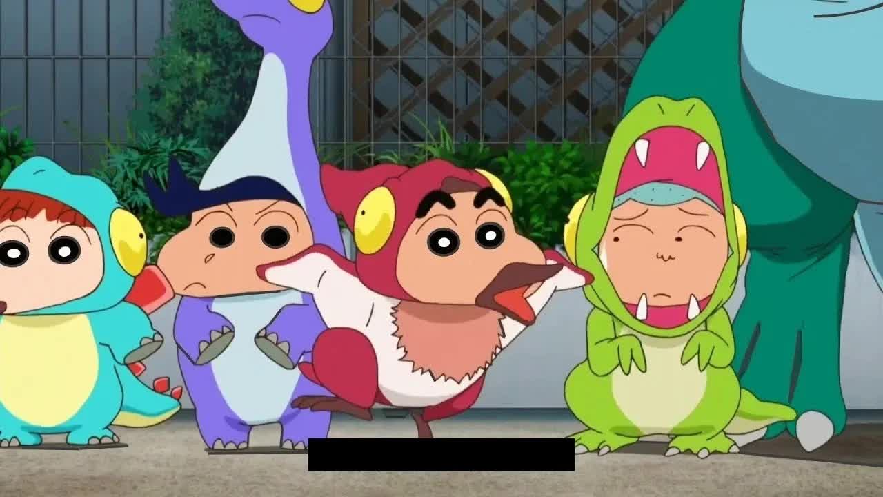 018 - 蜡笔小新【日语】2024 我们的恐龙日记 电影 (18) ✨