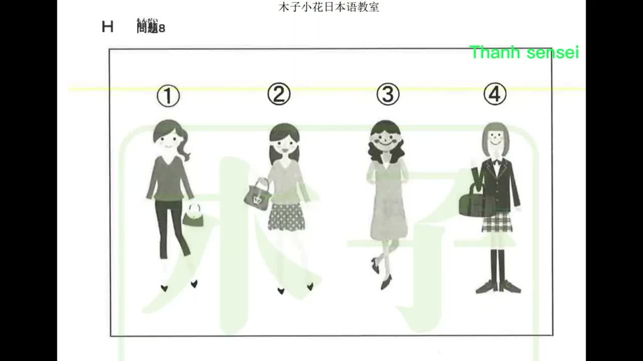 002 - J.Test 165 DE N3 - N4 Listening Jtest N4 N3 Choukai With Answers - Thanh sensei